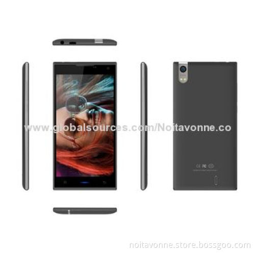 New Smartphones, 5-inch IPS Screen with 2G GSM/3G WCDMA, Support GPS, Wi-Fi, BT